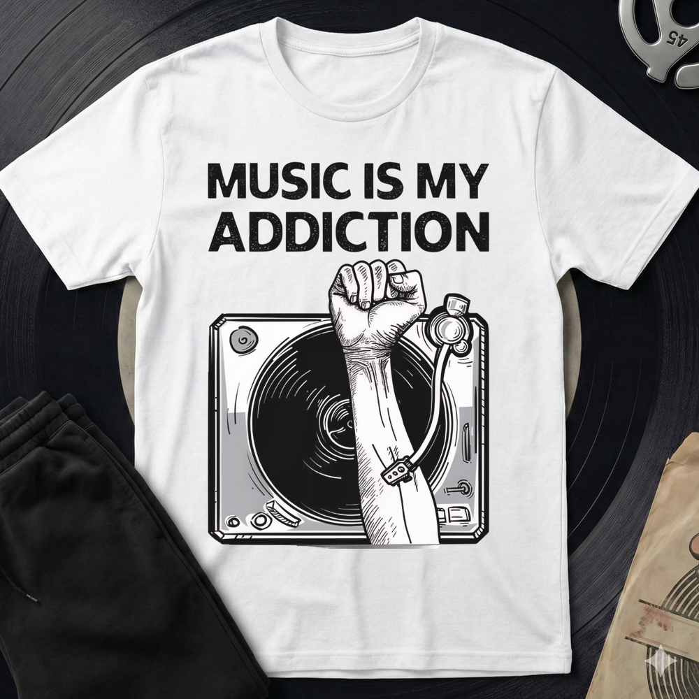 Addiction T-Shirt - White