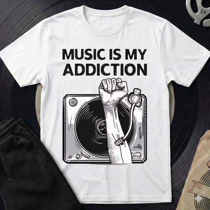 Addiction T-Shirt - White