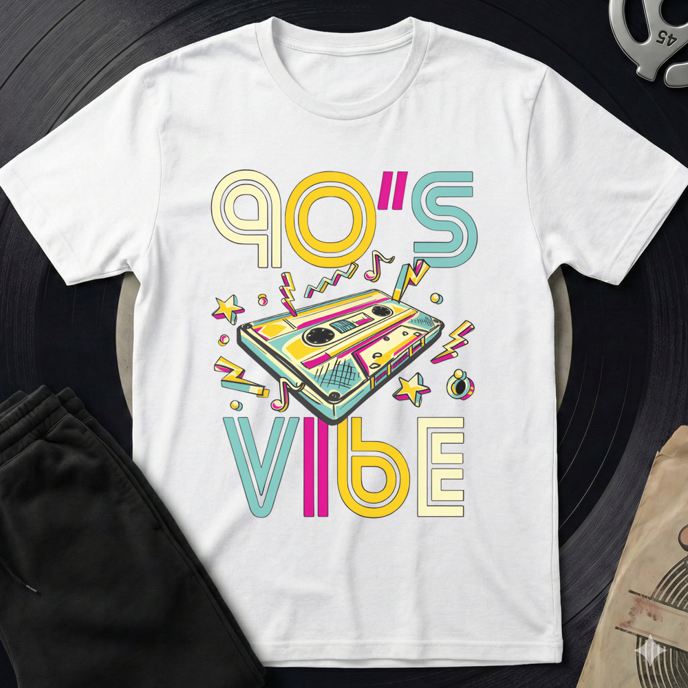 90 S Vibe T-Shirt - White