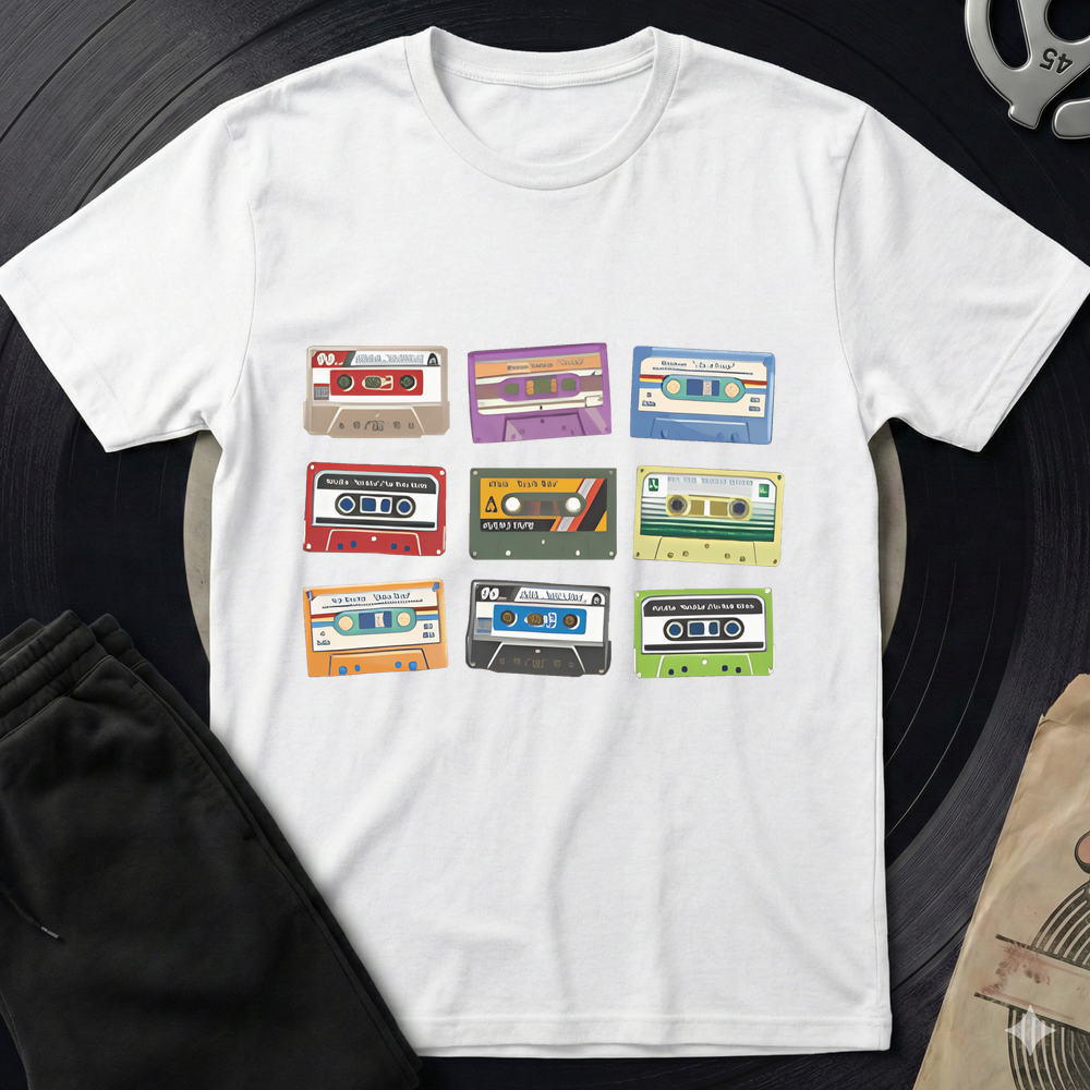 9 Times Oldskool T-Shirt - White