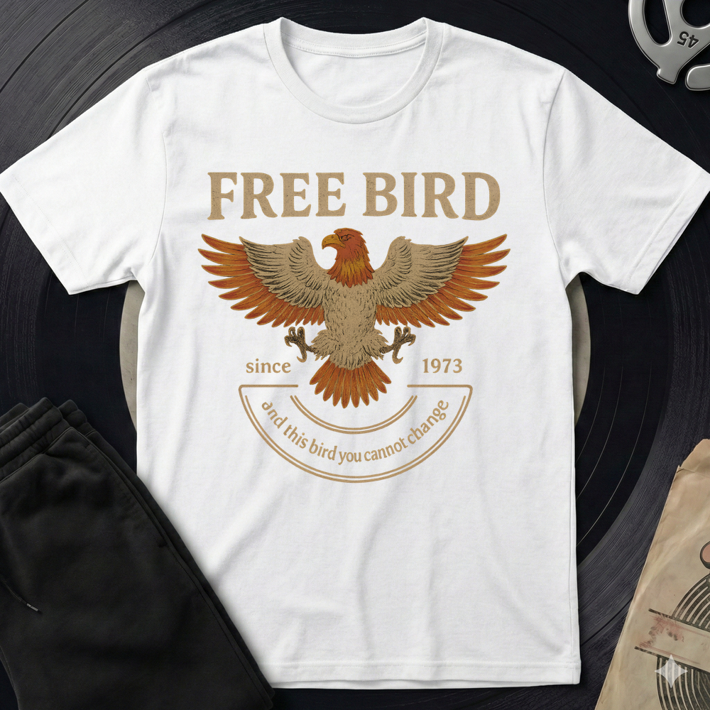 Free Bird T-Shirt - White