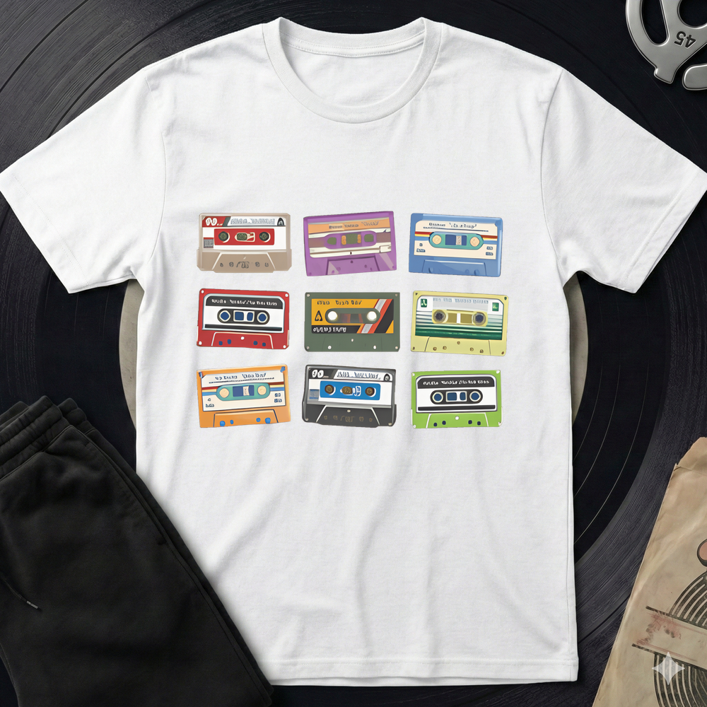 9 Times Oldskool T-Shirt - White