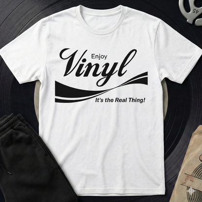 Vinyl Coke T-Shirt - White