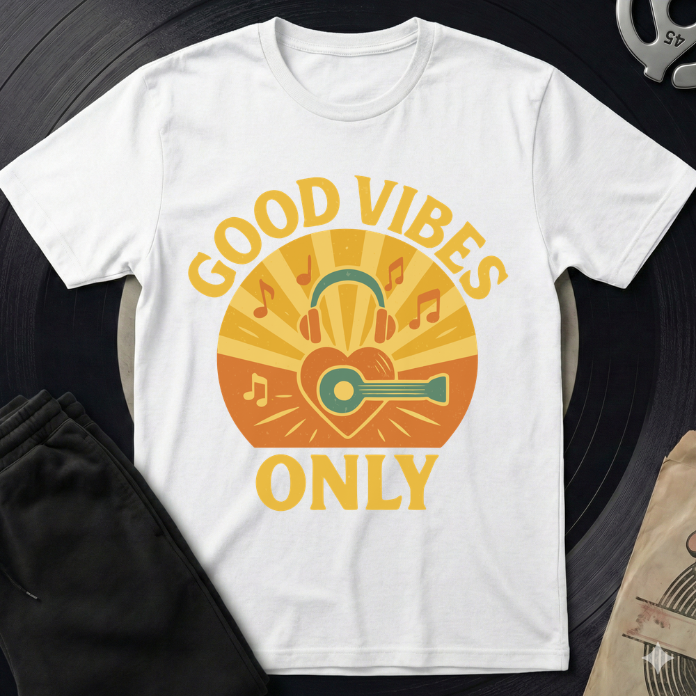 Good Vibes Only T-Shirt - White