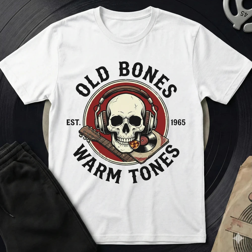 Old Bones Warm Tones T-Shirt - White