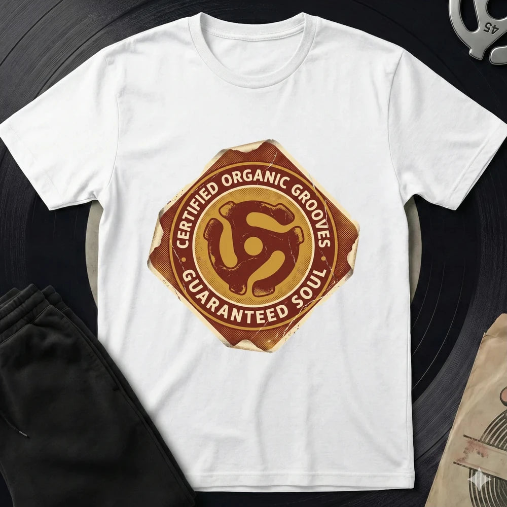 Organic Grooves T-Shirt - White