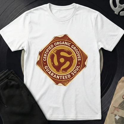 Organic Grooves T-Shirt - White