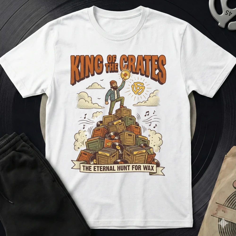 King Of The Crates T-Shirt - White