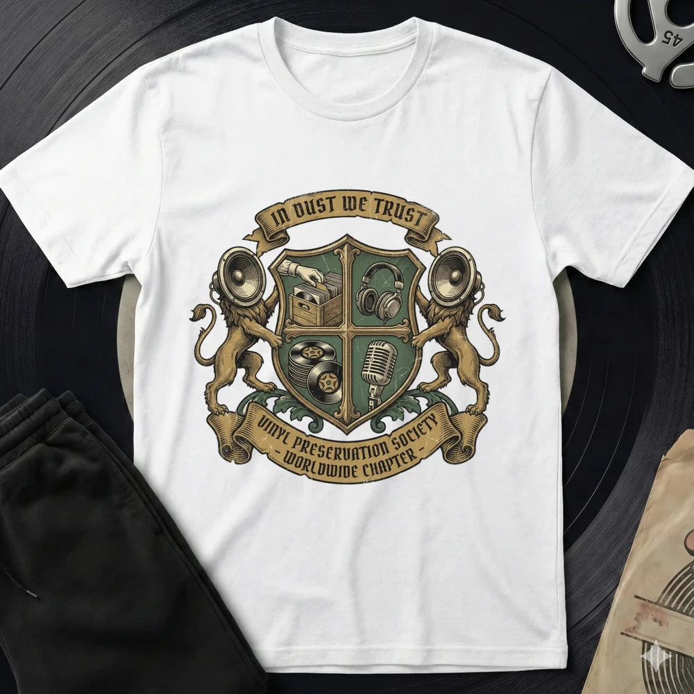 In Dust We Trust T-Shirt - White