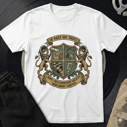 In Dust We Trust T-Shirt - White