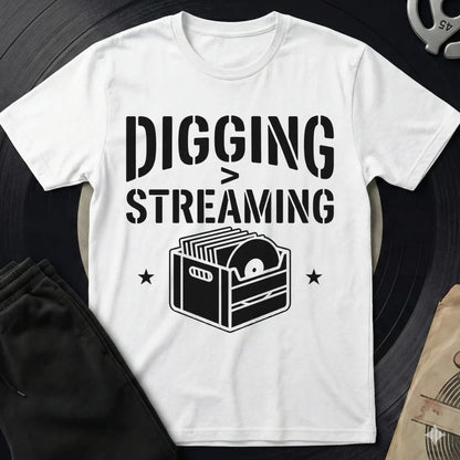 Digging Stream T-Shirt - White