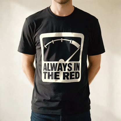 Always in the Red Tee - Black draagfoto