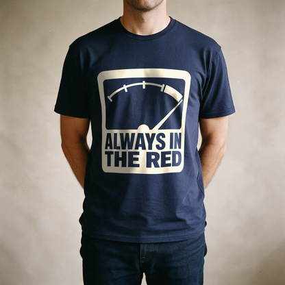 Always in the Red Tee - Navy draagfoto
