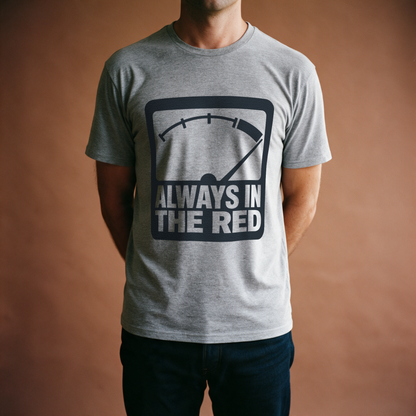 Always in the Red Tee - Sport Grey draagfoto