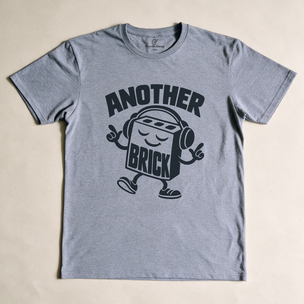 Another Brick Tee - Sport Grey flatlay