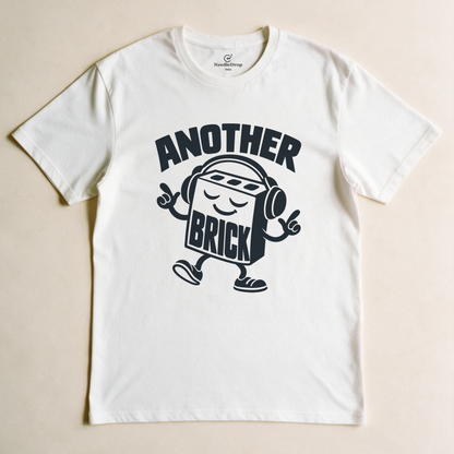 Another Brick Tee - White flatlay