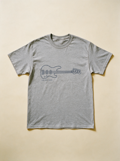 Low End Hero Tee - Sport Grey flatlay