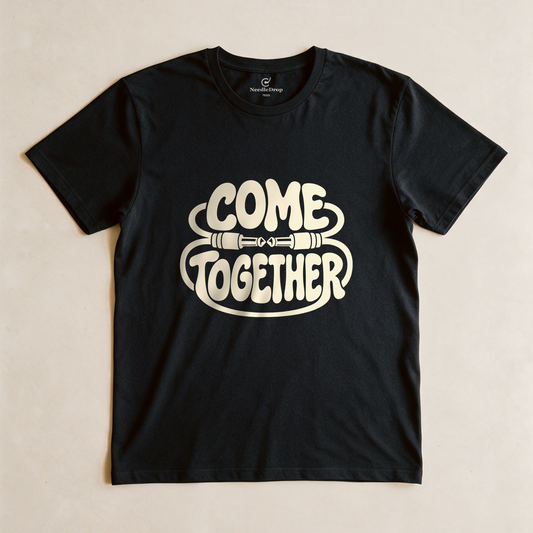 Come Together Tee - Black flatlay