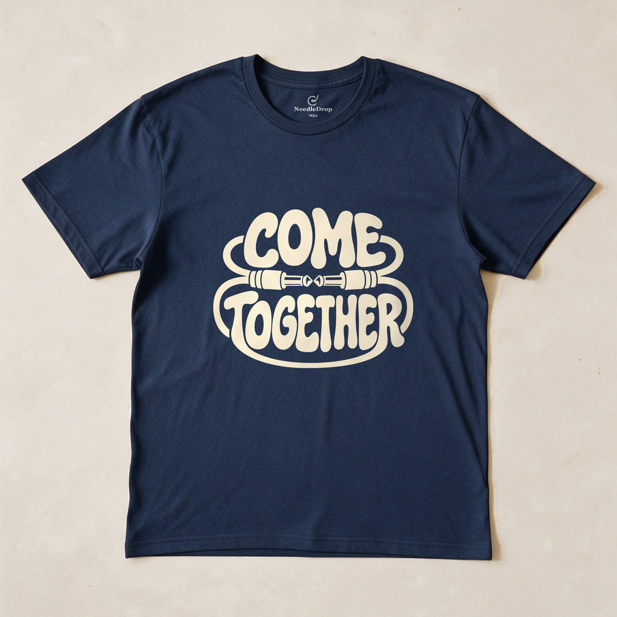 Come Together Tee - Navy flatlay