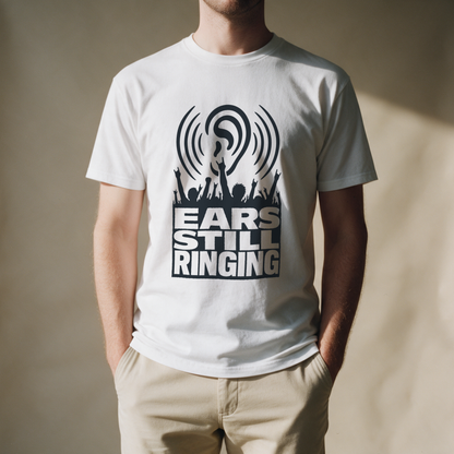 Ears Still Ringing Tee - White draagfoto