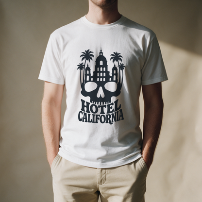 Hotel California Tee - White draagfoto