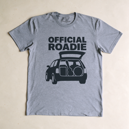 Official Roadie Tee - Sport Grey flatlay