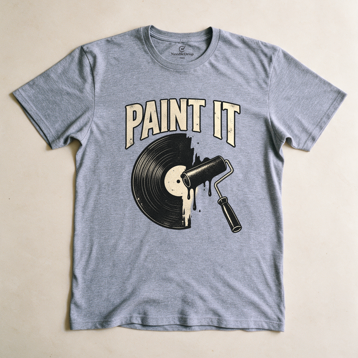Paint It Black Tee - Sport Grey flatlay