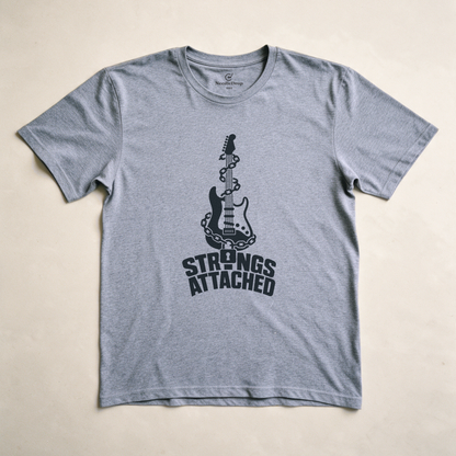 Strings Attached Tee - Sport Grey flatlay