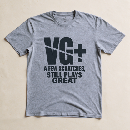 VG+ Still Plays Great Tee - Sport Grey flatlay